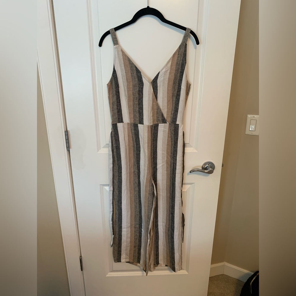 Striped Jumpsuit